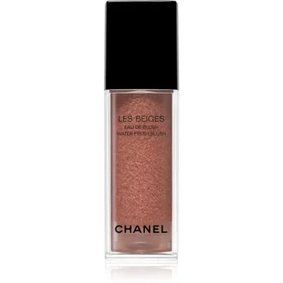 Chanel Les Beiges Water-Fresh Blush róż w płynie z dozownikiem odcień Warm Pink 15 ml