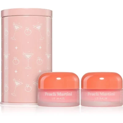 Barry M Lip Care Duo zestaw upominkowy do ust z zapachem Peach Martini