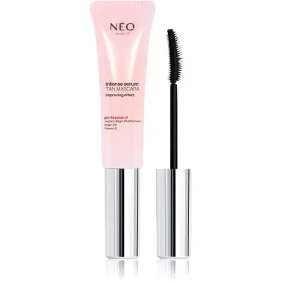 NEO MAKE UP Intense Serum Tan Mascara wzmacniający tusz do rzęs o działaniu regenerującym odcień Black 9 ml