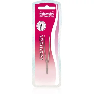 Wilkinson Sword Cosmetic Curved Tweezers pęseta z ukośną końcówką 1 szt.