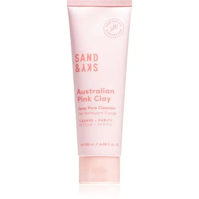 Sand & Sky Australian Pink Clay Deep Pore Cleanser oczyszczający żel do demakijażu z efektem detoksykującym 120 ml