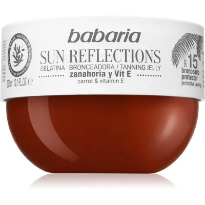 Babaria Tanning Jelly Sun Reflections żel ochronny SPF 15 300 ml