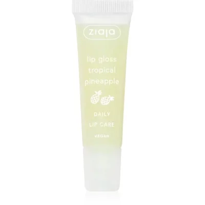 Ziaja Tropical Pineapple pielęgnujący błyszczyk do ust 12 ml