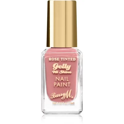 Barry M Gelly Hi Shine Rose Tinted lakier do paznokci odcień Crushed 10 ml