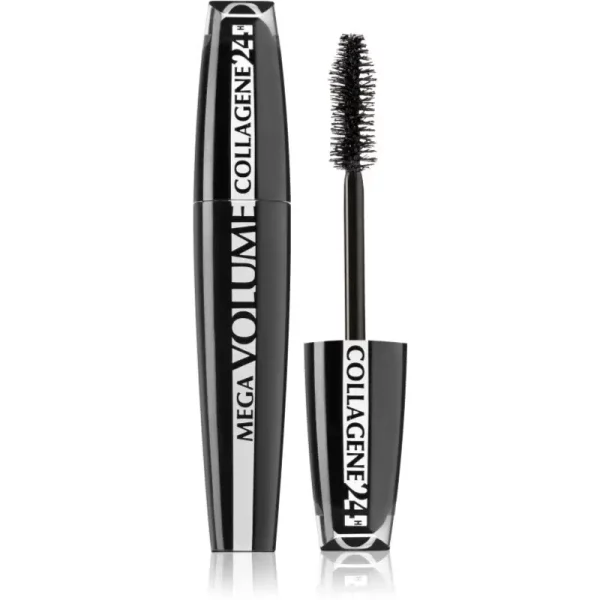L’Oréal Paris Mega Volume Collagene 24h tusz zwiększający objętość rzęs odcień Extra Black 9 ml