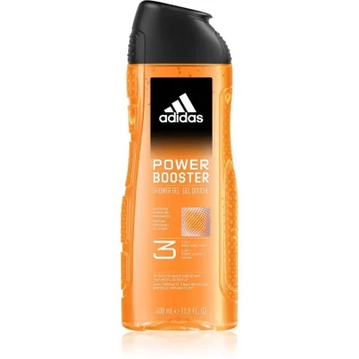 Adidas Power Booster energetyzujący żel pod prysznic 3 w 1 400 ml