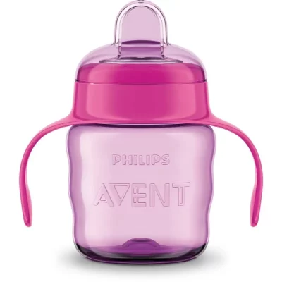 Philips Avent Classic SCF551/03 6 m+ kubek z uchwytami Pink 200 ml