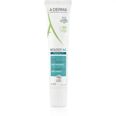 A-Derma Biology AC Perfect fluid do skóry tłustej i mieszanej 40 ml