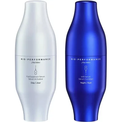Shiseido Bio-Performance Skin Filler Serum serum do twarzy przeciw zmarszczkom dla kobiet 2x30 ml