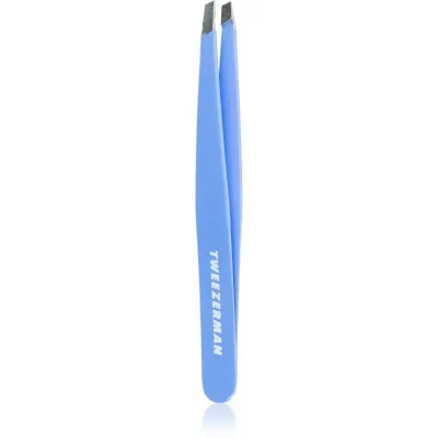 Tweezerman Studio Collection pęseta z ukośną końcówką Lapis Blue 1 szt.
