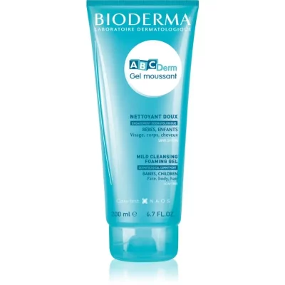 Bioderma ABC Derm Mild Cleansing Foaming Gel żel pod prysznic dla dzieci 200 ml