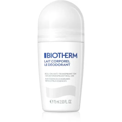 Biotherm Lait Corporel Le Déodorant antyperspirant roll-on bez parabenów 75 ml