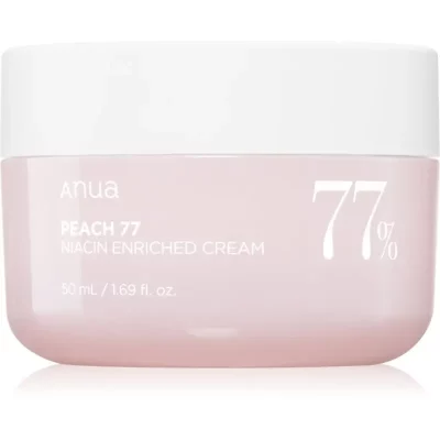 Anua Peach 77% Niacin Enriched Cream regenerujący krem nawilżający 50 ml