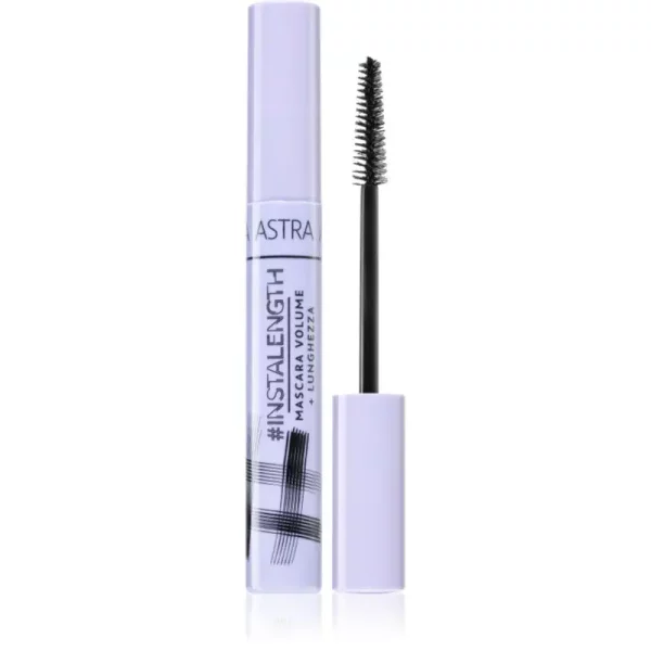 Astra Make-up #INSTALENGTH tusz do rzęs wydłużający i pogrubiający odcień Black 10 ml