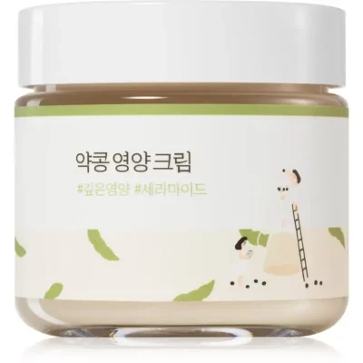 ROUND LAB Soybean Nourishing Cream krem głęboko nawilżający o działaniu przeciwzmarszczkowym 80 ml