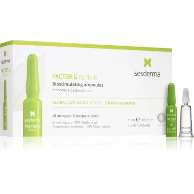 Sesderma Factor G Renew serum rewitalizujące do odmładzania skóry 7x1,5 ml