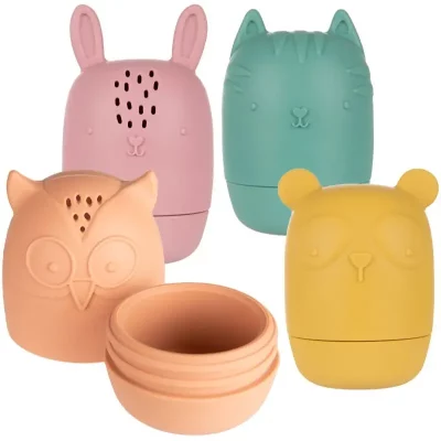 Canpol babies Bath Toys zabawka do wody 3m+ 4 szt.