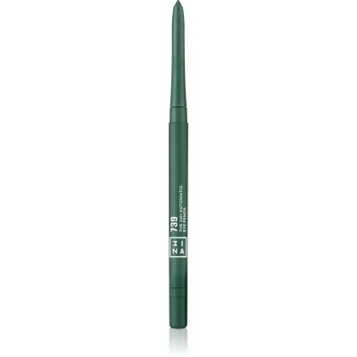 3INA The 24H Automatic Eye Pencil trwała kredka do oczu odcień 739 - Green 0.28 g