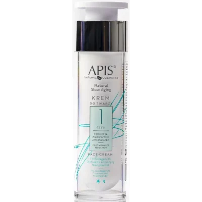 Apis Natural Cosmetics Slow Aging Step 1 krem nawilżający na pierwsze zmarszczki 50 ml