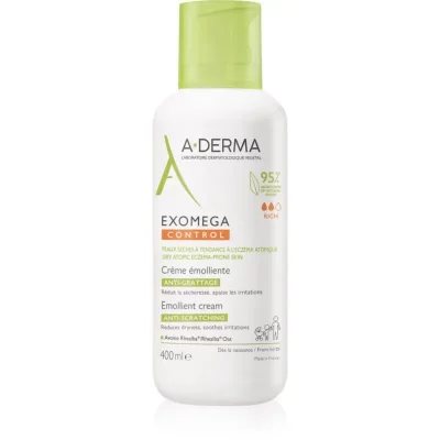 A-Derma Exomega Control Emollient Cream krem do ciała do skóry suchej i atopowej 400 ml