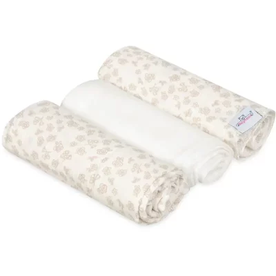 Babymatex Muslin Design pielucha Flowers 3 szt.