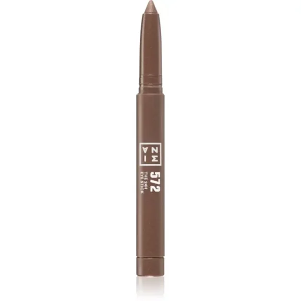 3INA The 24H Eye Stick długotrwałe cienie do powiek w kredce odcień 572 - Cool brown 1,4 g