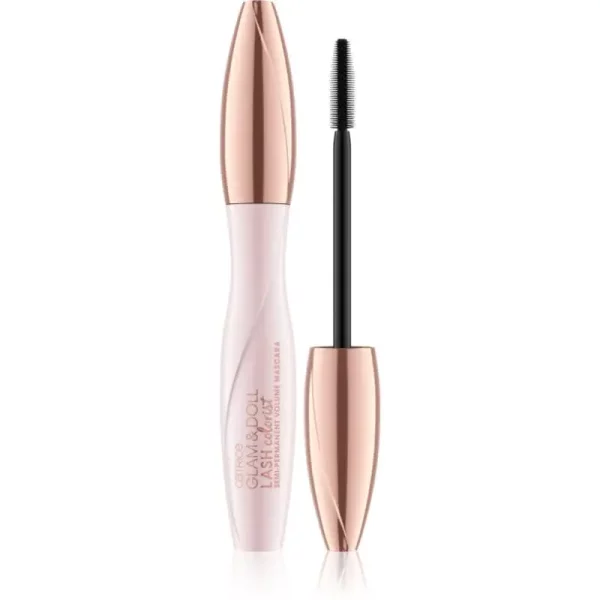 Catrice Glam & Doll Lash Colorist Semi-Permanent Volume tusz podkreślający rzęsy i zwiększający ich objętość odcień 010 Ultra Black 9 ml