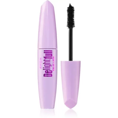 Avon DelightFull False Lash tusz do rzęs wydłużający i pogrubiający odcień Blackest Black 10 ml