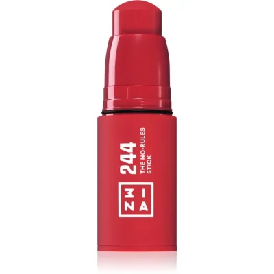 3INA The No-Rules Stick wielozadaniowa kredka do oczu, ust i twarzy odcień 244 - Red 5 g