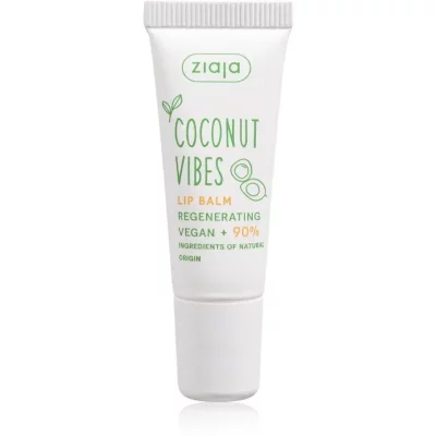 Ziaja Coconut Vibes balsam do ust o działaniu regenerującym 10 ml