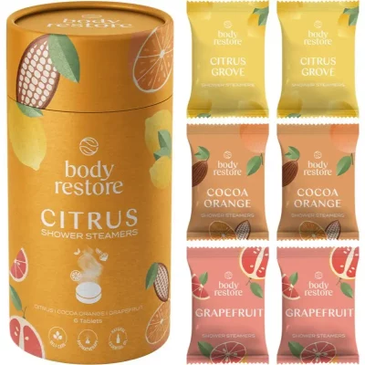 Body Restore Citrus tabletki pod prysznic 6 szt.