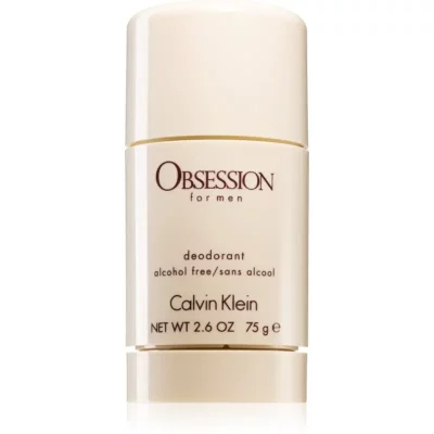 Calvin Klein Obsession for Men dezodorant w sztyfcie (bez alkoholu) bez alkoholu dla mężczyzn 75 ml