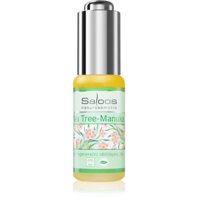 Saloos Bio Skin Oils Tea Tree & Manuka olejek łagodząco-regenerujący do skóry trądzikowej 20 ml