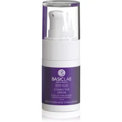 BasicLab Dermocosmetics Esteticus serum korygujące przeciw przebarwieniom skóry 0.05% Pure Retinal 15 ml