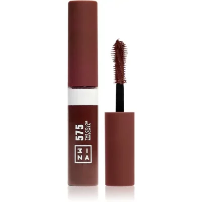 3INA The Color Mascara Mini tusz do rzęs odcień 575 - Brown 5,5 ml