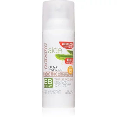 Babaria Aloe Vera krem BB z aloesem SPF 15 50 ml