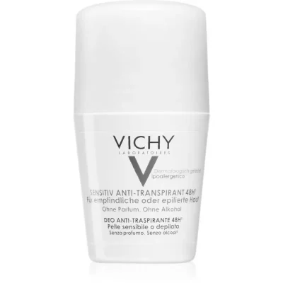 Vichy Deodorant 48h dezodorant roll-on do skóry wrażliwej i podrażnionej 50 g