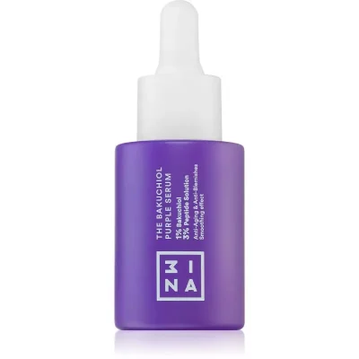 3INA The Bakuchiol Purple Serum lekkie serum do twarzy napinający skórę 30 ml