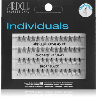 Ardell Individuals kępki rzęs bez węzełków Short Black 56 szt.