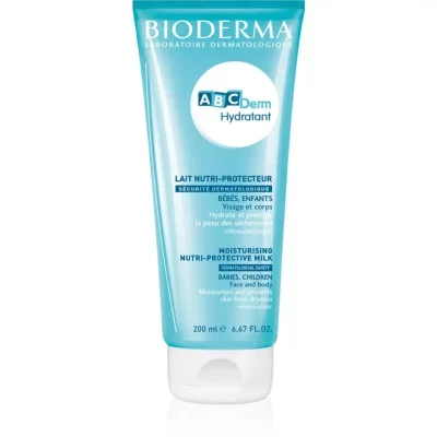 Bioderma ABC Derm Hydratant mleczko nawilżające do twarzy i ciała 200 ml