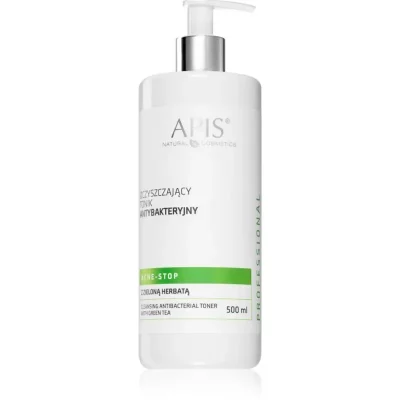 Apis Natural Cosmetics Acne-Stop Home TerApis tonik łagodząco-oczyszczający do cery tłustej i problematycznej 500 ml