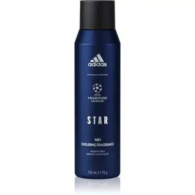 Adidas UEFA Champions League Star dezodorant w sprayu 48-godzinny efekt dla mężczyzn 150 ml