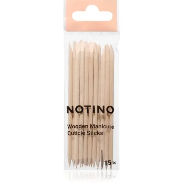 Notino Nail Tools Wooden Manicure Cuticle Sticks drewniany patyczek do skórek 15 szt.