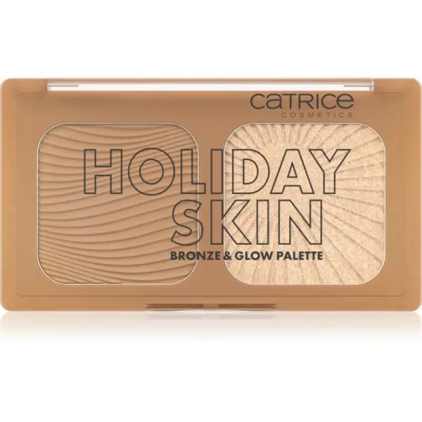 Catrice Holiday Skin rozświetlająca i brązująca paletka 5,5 g