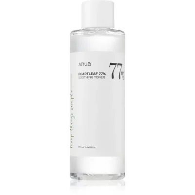 Anua Heartleaf 77% Soothing Toner tonik oczyszczająco-łagodzący odnawiający barierę ochronną skóry 250 ml