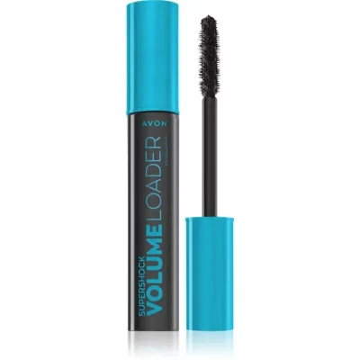 Avon SuperShock Volume Loader wodoodporny tusz nadający objętość i pogrubiający rzęsy odcień Brown Black 10 ml