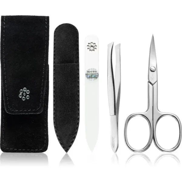 DuKaS Premium Line Solingen 876 zestaw do manicure opakowanie podróżne Black
