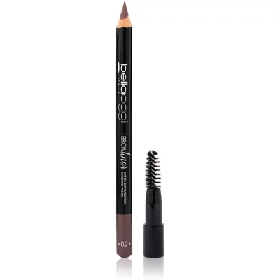 bellaoggi I Brow Liner kredka do brwi ze szczotką odcień Brown 1,1 g