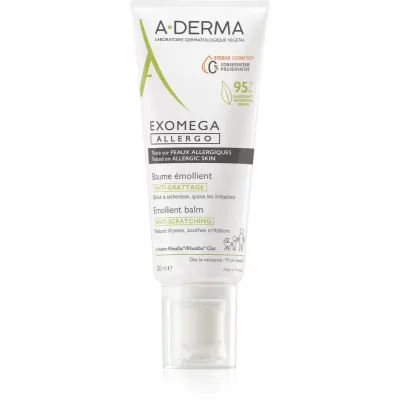 A-Derma Exomega Control Allergo krem nawilżający wzmacniający barierę ochronną skóry wrażliwej i atopowej 200 ml