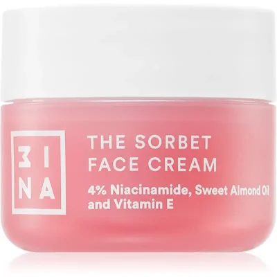 3INA The Sorbet Face Cream lekki krem nawilżający do twarzy 10 ml